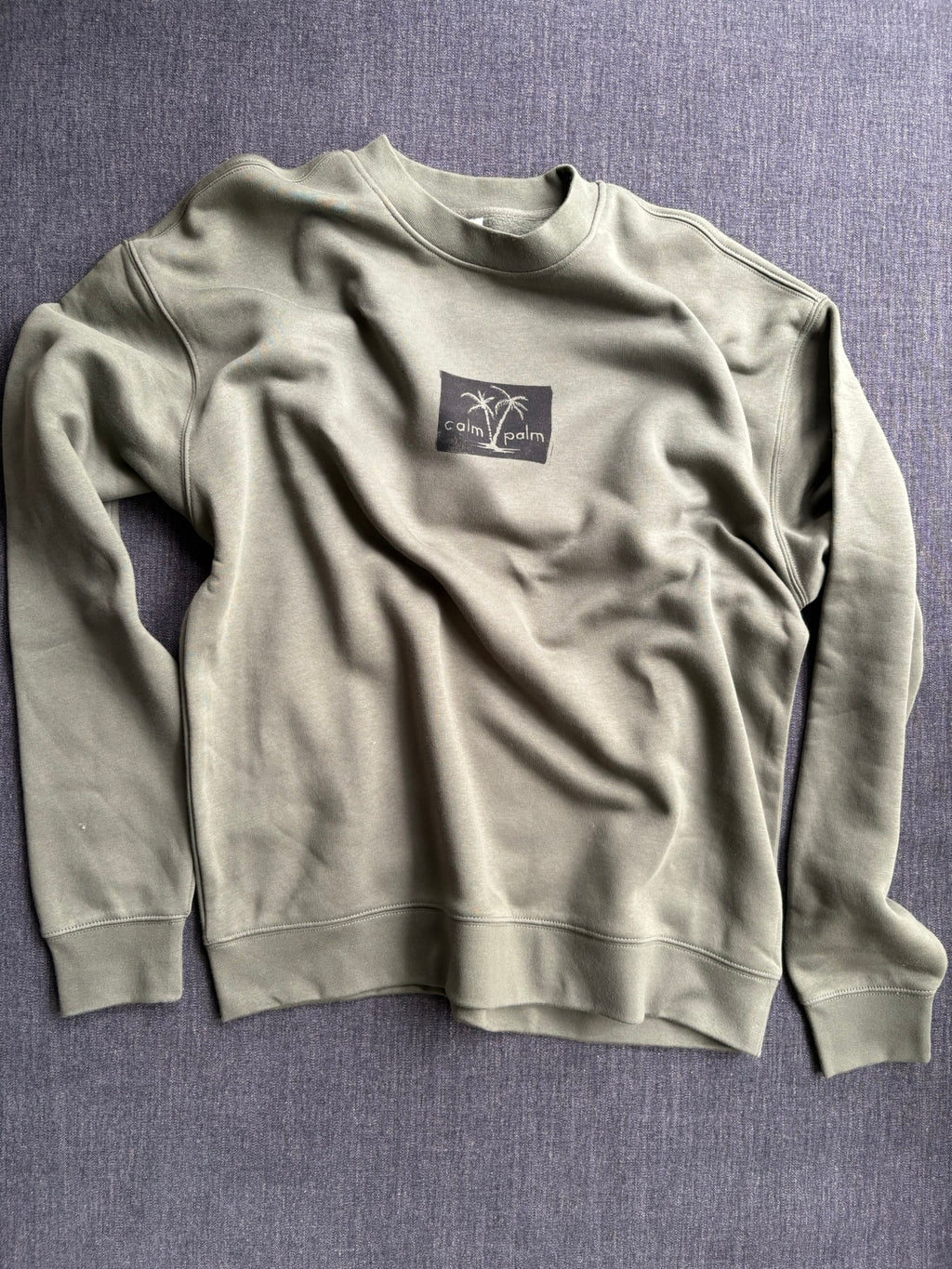 calm palm sweatshirt