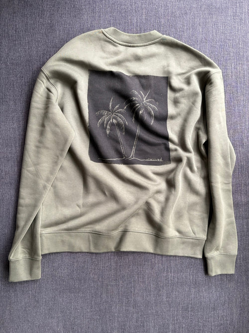 calm palm sweatshirt