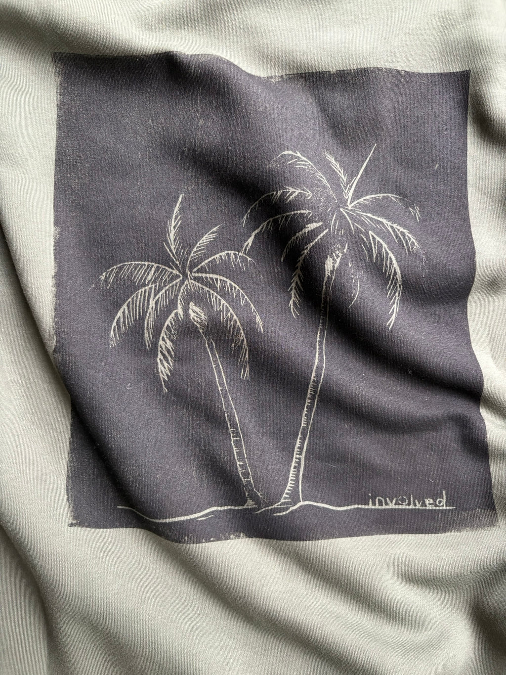 calm palm sweatshirt