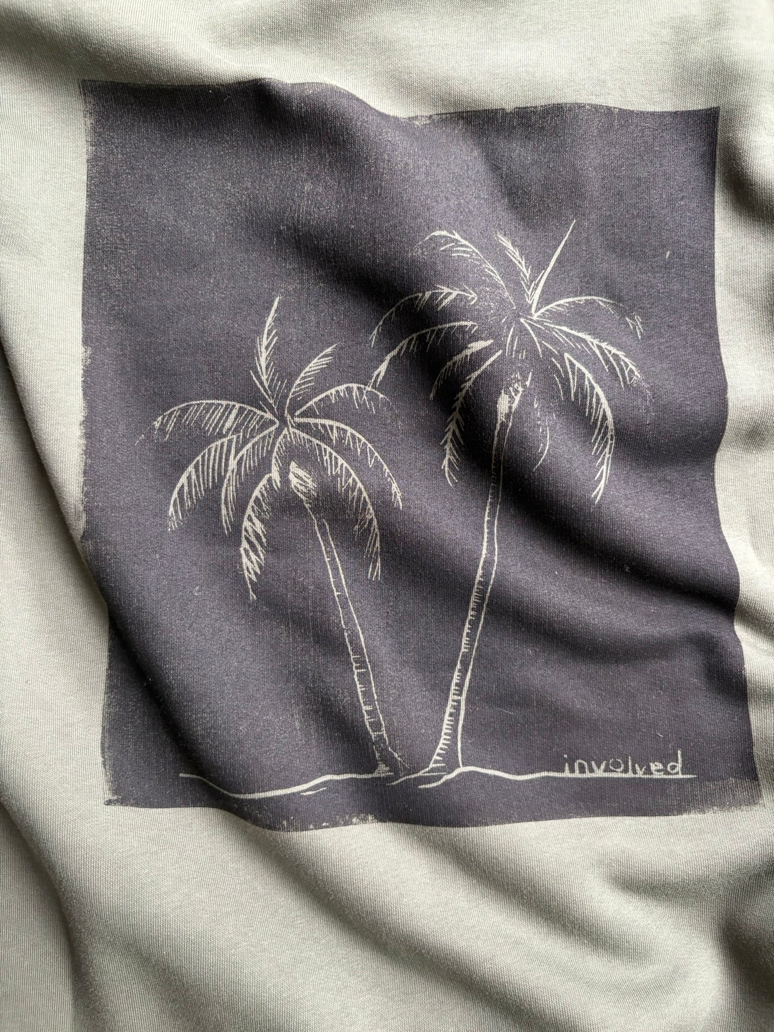 calm palm sweatshirt